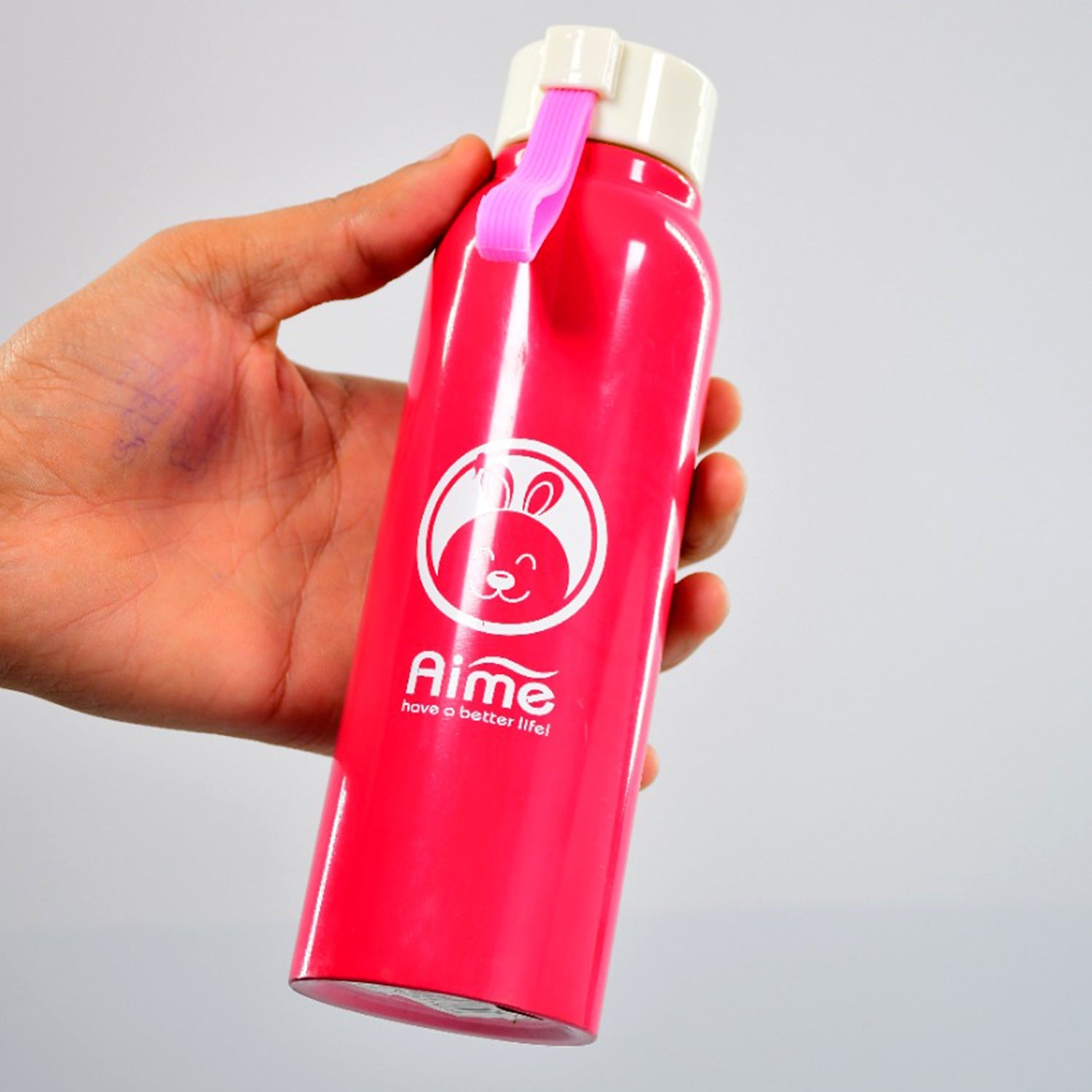 6452 320ML plain print Stainless Steel Water Bottle for Office, Home, Gym, Outdoor Travel Hot and Cold Drinks DeoDap 6452 320ML plain print Stainless Steel Water Bottle for Office, Home, Gym, Outdoor Travel Hot and Cold Drinks DeoDap